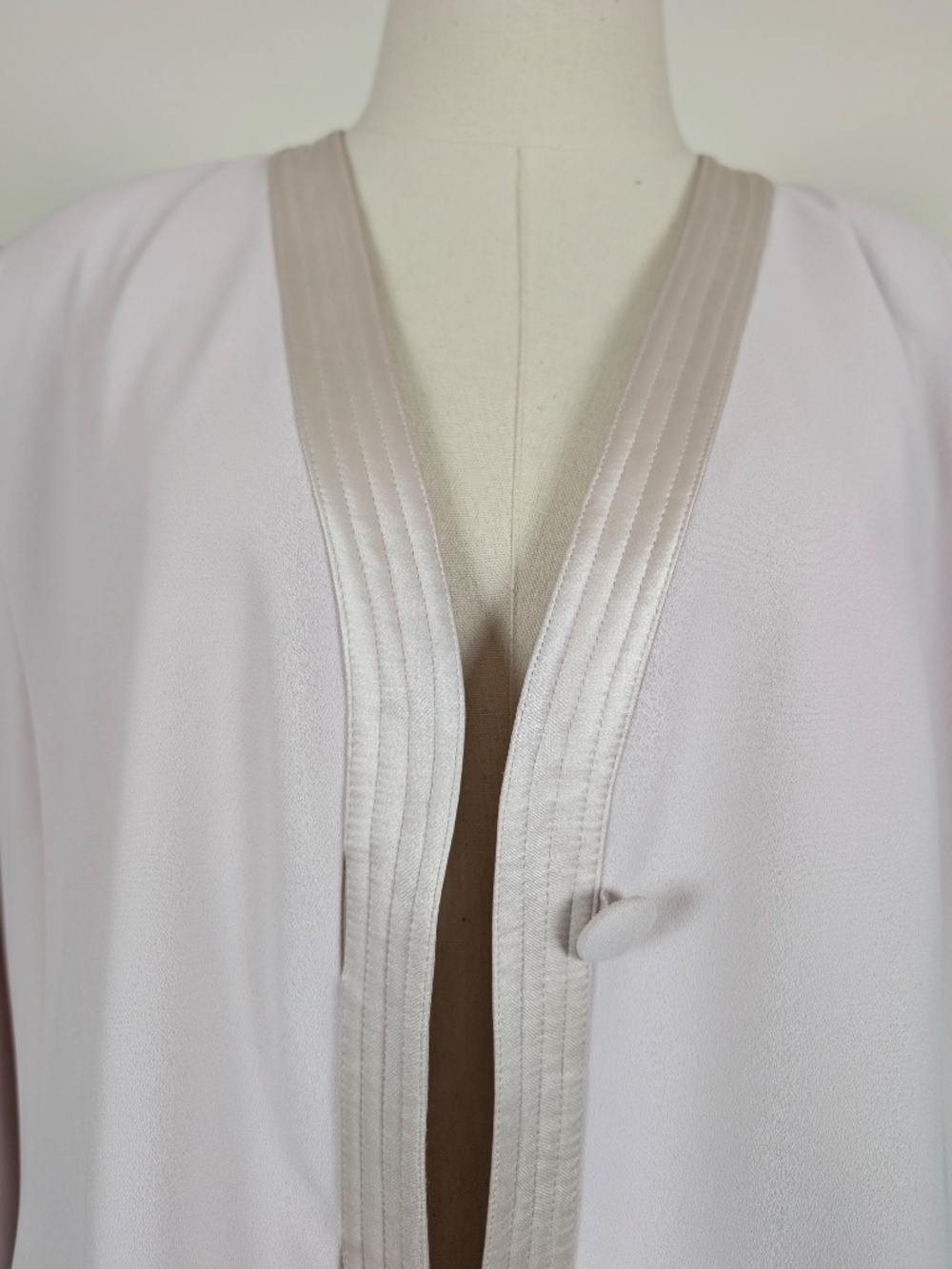 Vintage Pastel Oversized Blazer Button Down Size 14 Pink (v) - Picture 3 of 13
